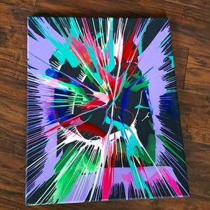 💥16x20 canvas Spin Art